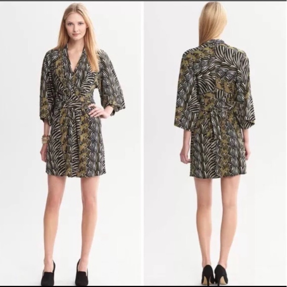 Banana Republic V neck dress